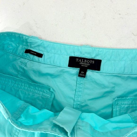 TALBOTS Capris/cropped pants sz 6P NWOT - Picture 7 of 8